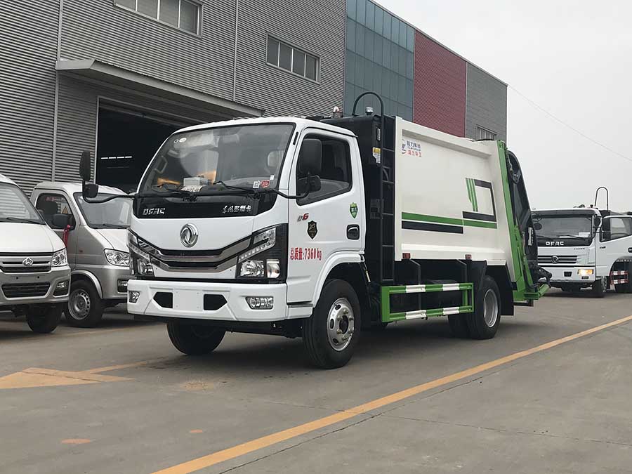 國(guó)六東風(fēng)6方壓縮垃圾車(chē)
