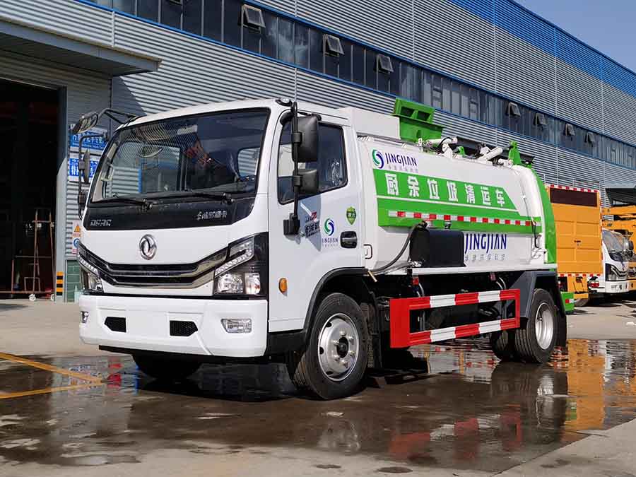 國六東風(fēng)多利卡8方廚余垃圾清運車