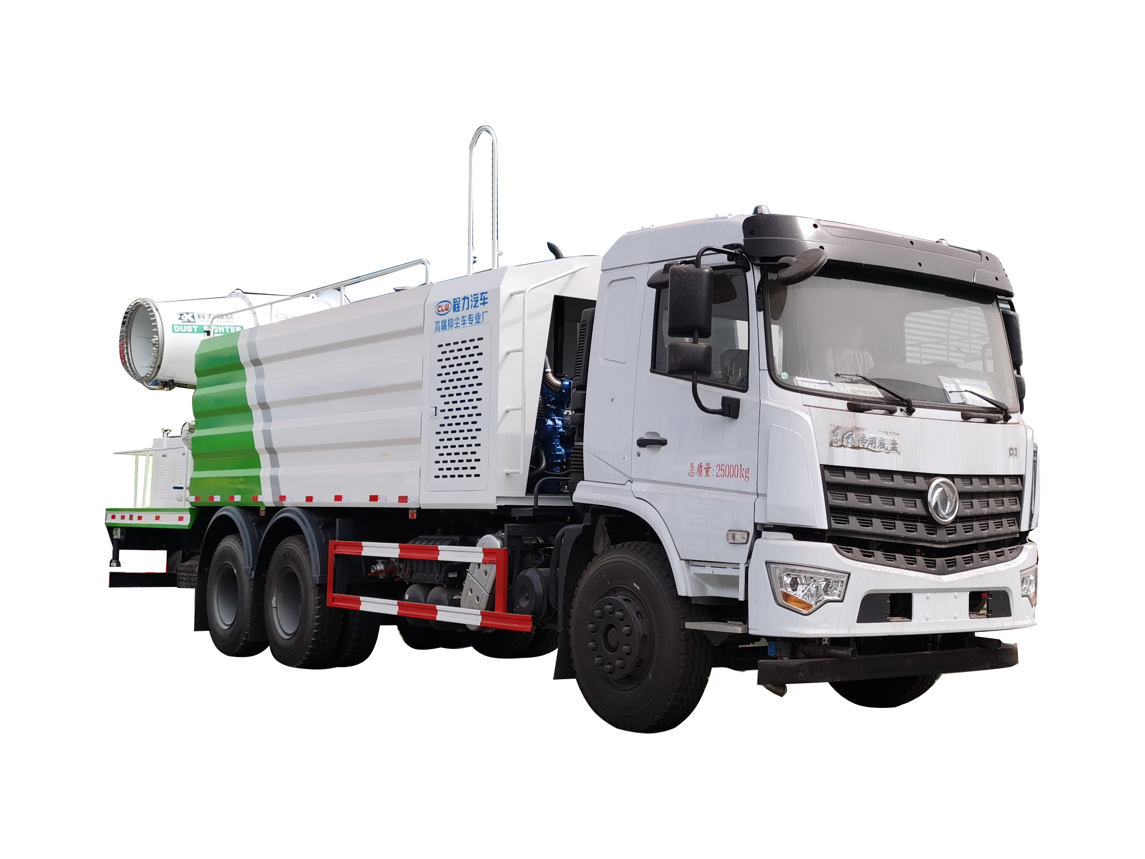 東風(fēng)專底18方后八輪120米抑塵車