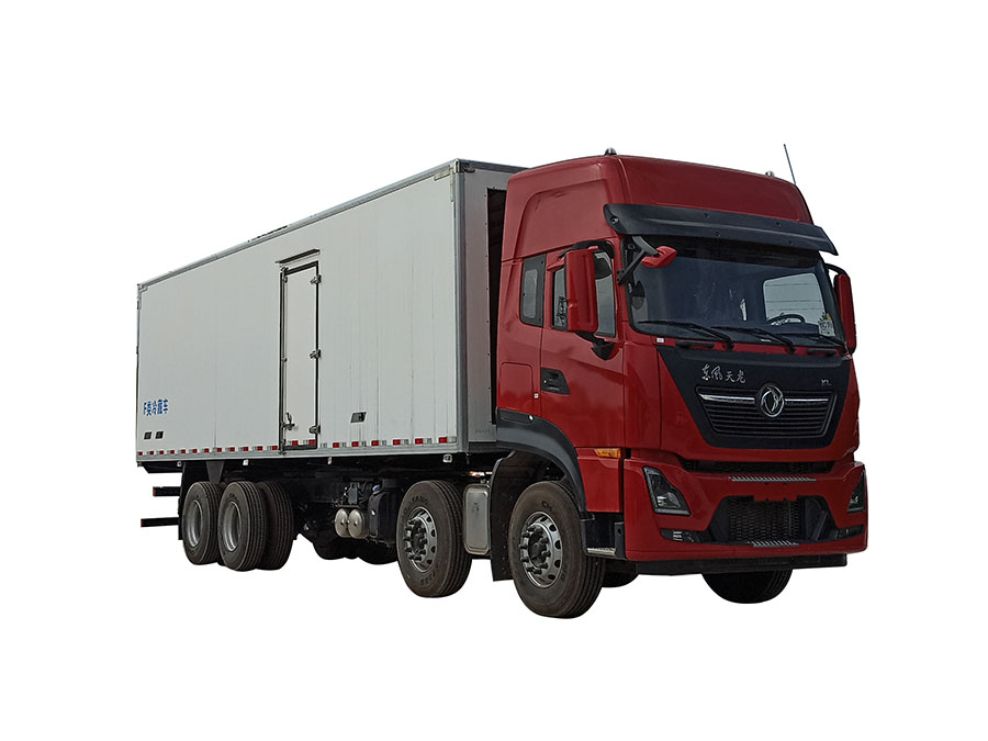 東風(fēng)天龍前四后八高頂 9.6米冷藏車